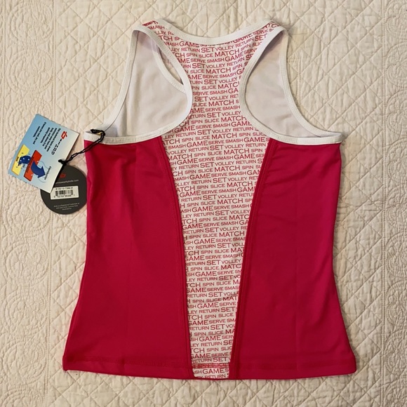 {NWT} Bolle | Racerback Tennis Athletic Top - Picture 4 of 8